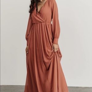 Baltic Born Lydia Maxi Dress Dusty Clay
